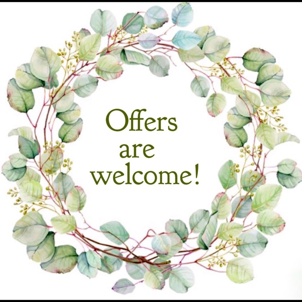 Thank you for shopping my closet!  Offers welcome! 😊